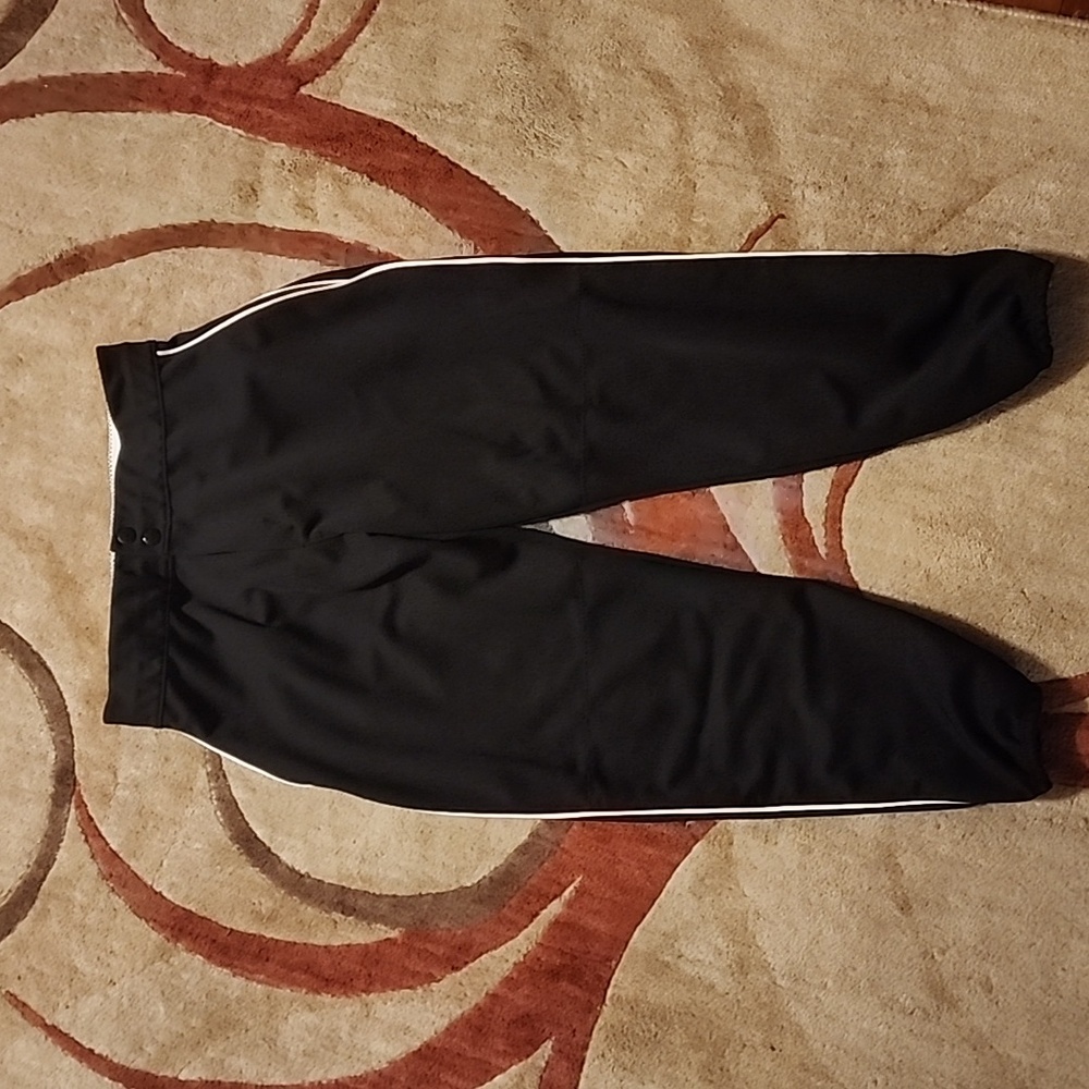 Women's Black Softball Pants Alleson Brand Sz. M